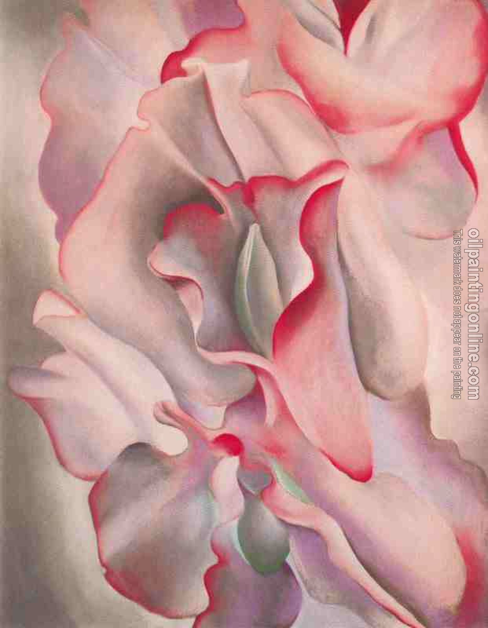 O Keeffe, Georgia - Pink Sweet Peas